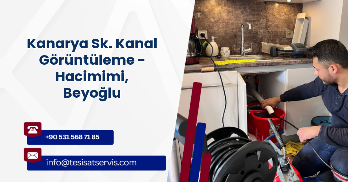 Kanarya Sk. Kanal Görüntüleme - Hacimimi, Beyoğlu