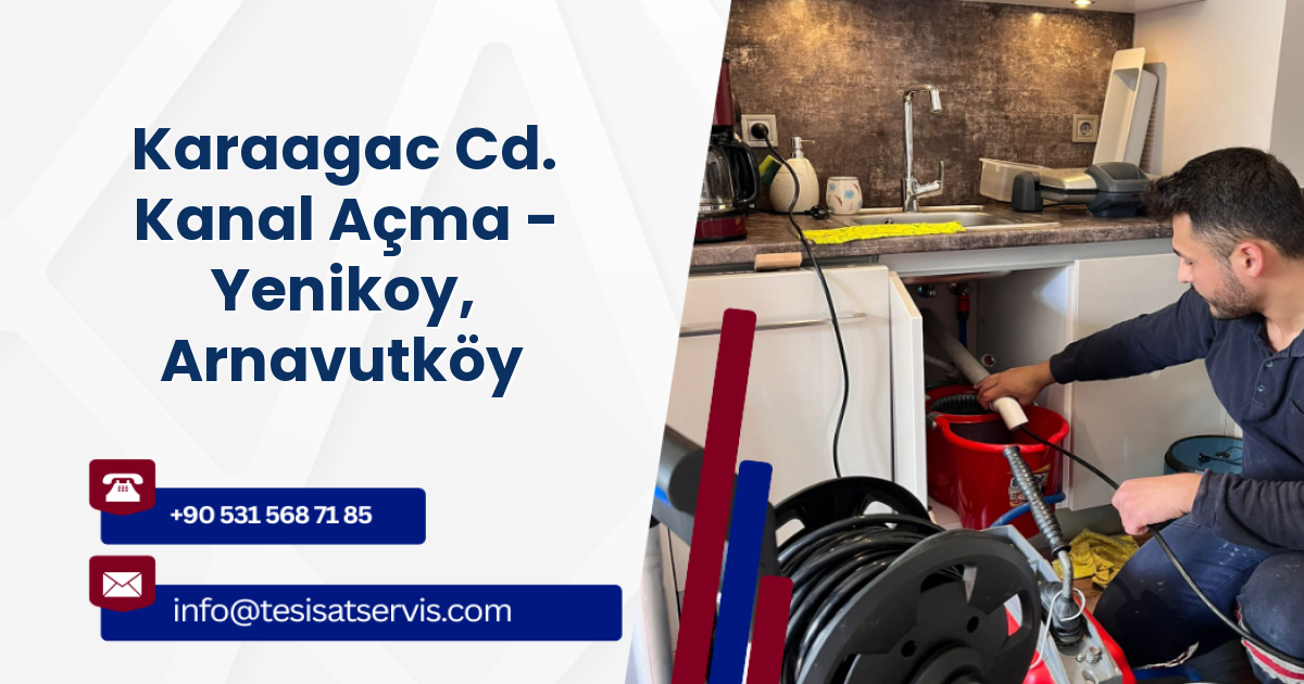 Karaagac Cd. Kanal Açma - Yenikoy, Arnavutköy