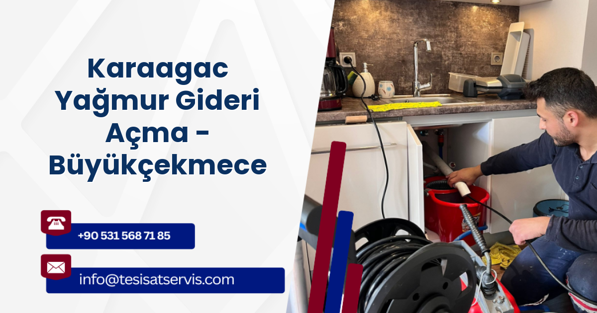 Karaagac Yağmur Gideri Açma - Büyükçekmece