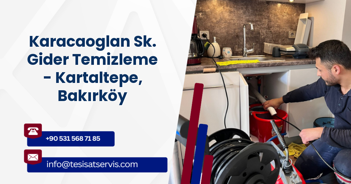 Karacaoglan Sk. Gider Temizleme - Kartaltepe, Bakırköy