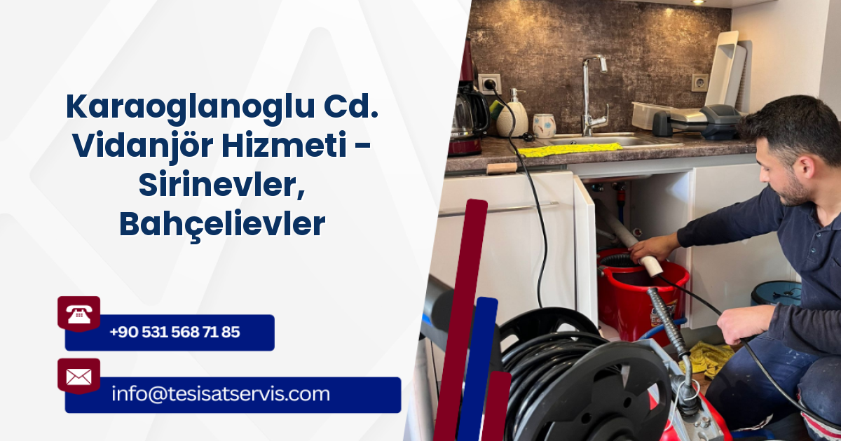 Karaoglanoglu Cd. Vidanjör Hizmeti - Sirinevler, Bahçelievler