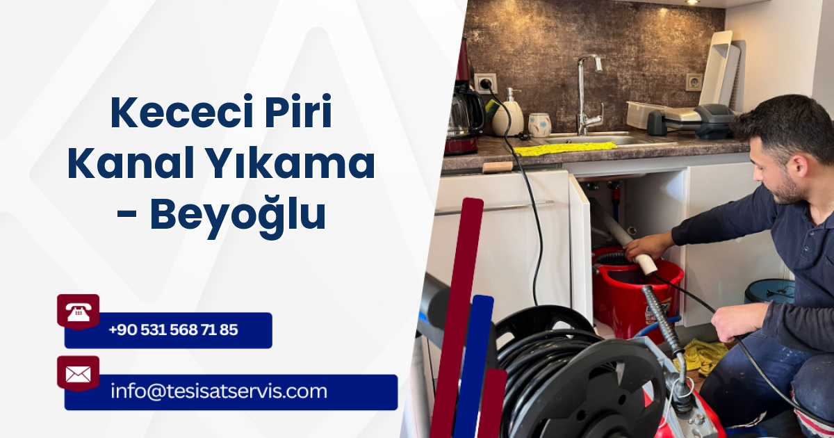 Kececi Piri Kanal Yıkama - Beyoğlu