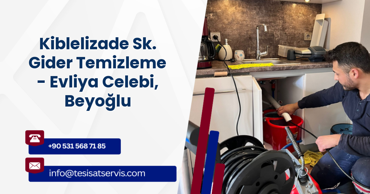 Kiblelizade Sk. Gider Temizleme - Evliya Celebi, Beyoğlu