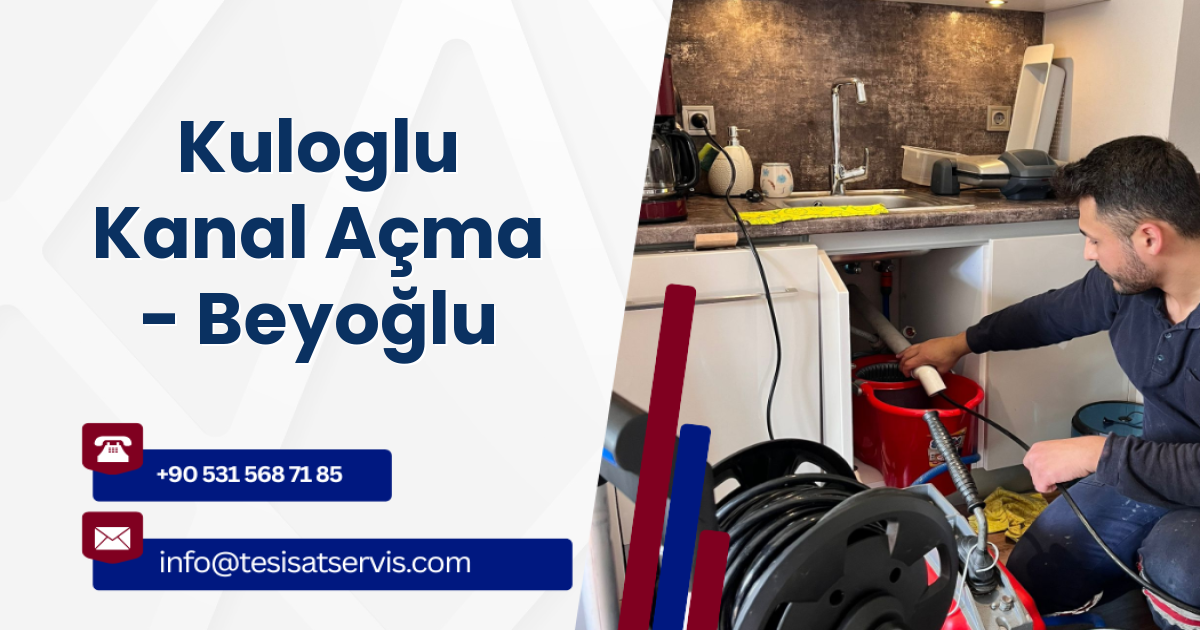 Kuloglu Kanal Açma - Beyoğlu