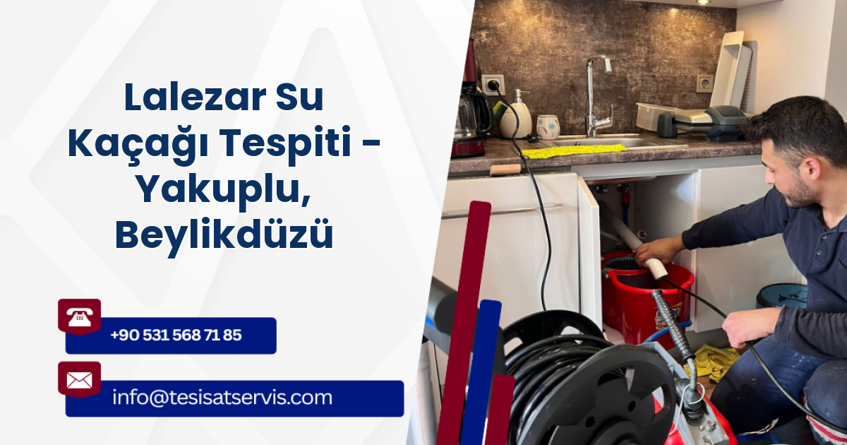 Lalezar Su Kaçağı Tespiti - Yakuplu, Beylikdüzü