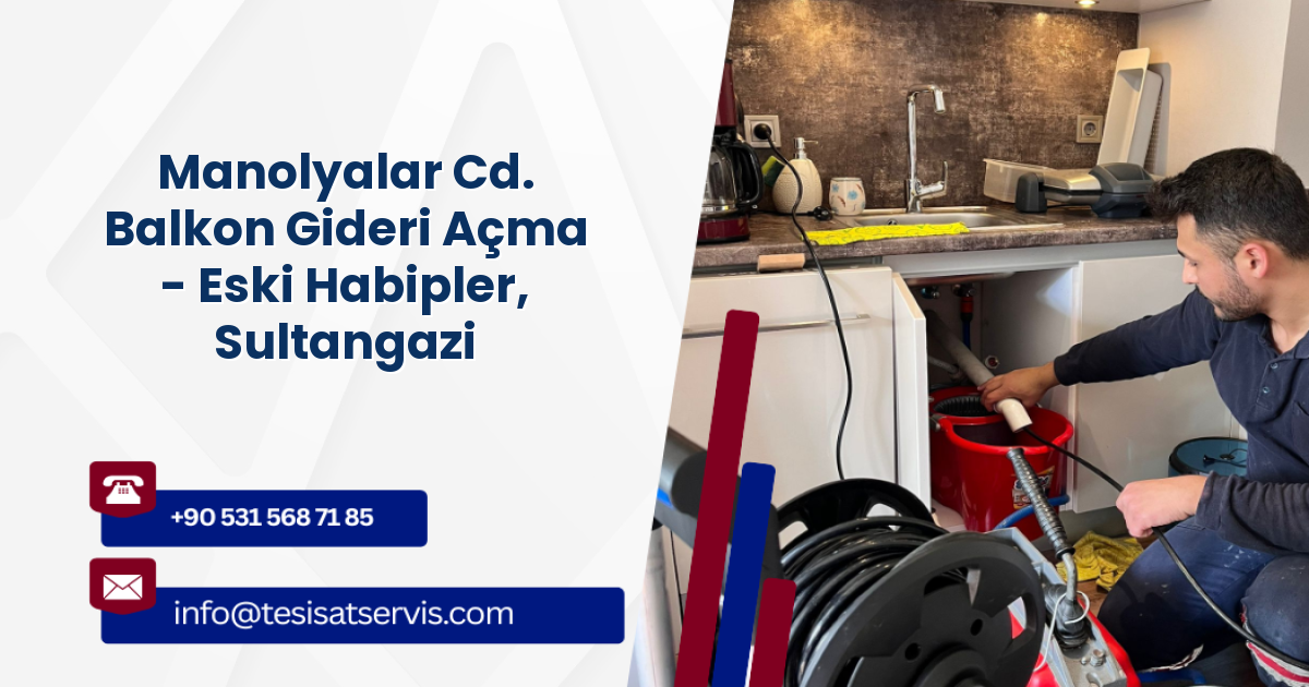 Manolyalar Cd. Balkon Gideri Açma - Eski Habipler, Sultangazi
