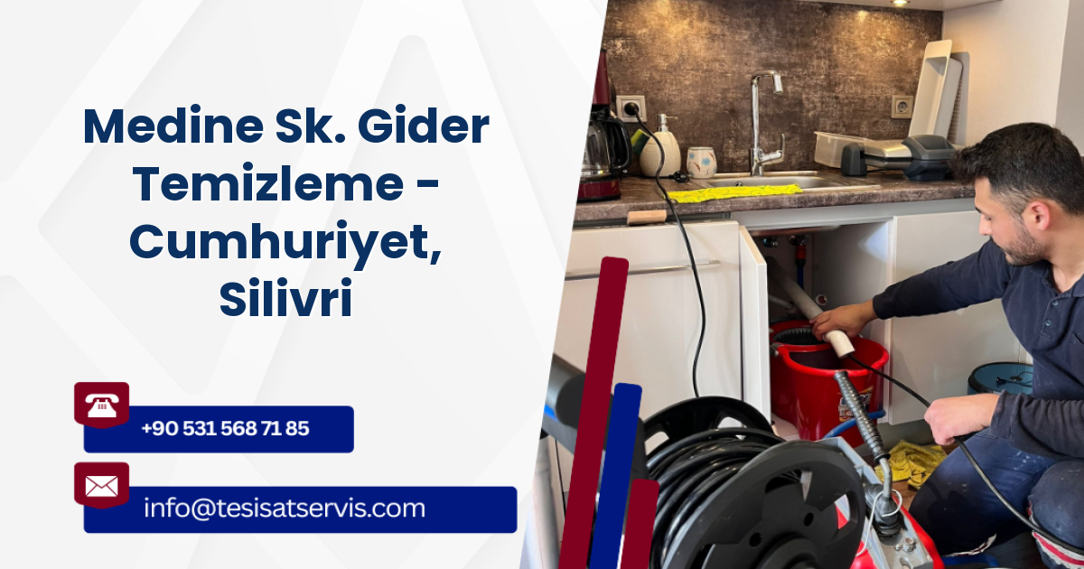 Medine Sk. Gider Temizleme - Cumhuriyet, Silivri