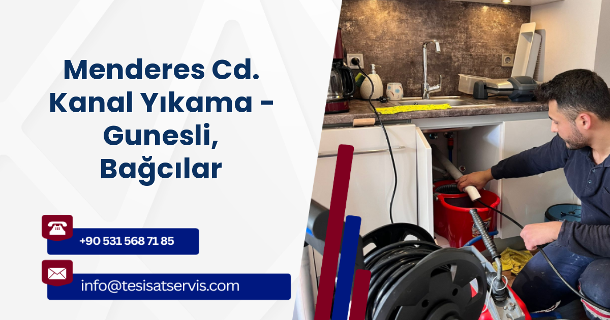 Menderes Cd. Kanal Yıkama - Gunesli, Bağcılar