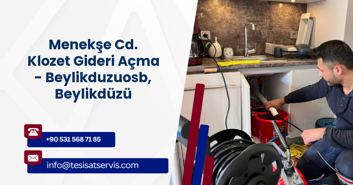 Menekşe Cd. Klozet Gideri Açma - Beylikduzuosb, Beylikdüzü