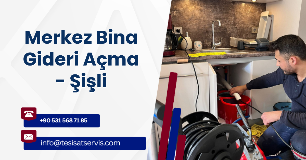 Merkez Bina Gideri Açma - Şişli
