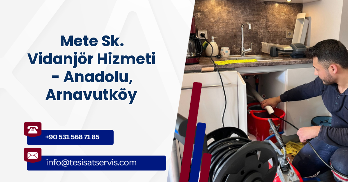 Mete Sk. Vidanjör Hizmeti - Anadolu, Arnavutköy