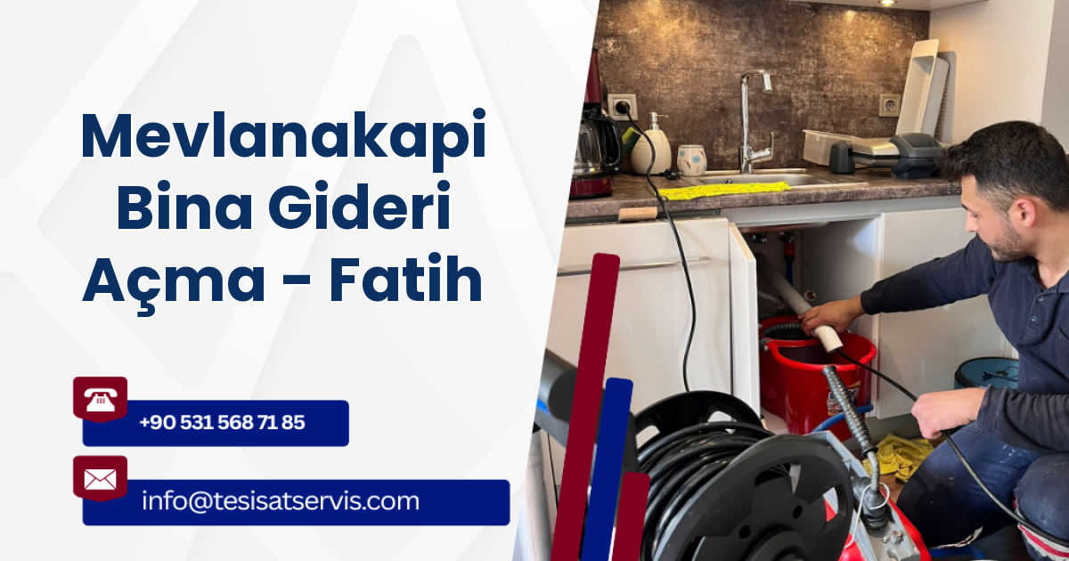 Mevlanakapi Bina Gideri Açma - Fatih