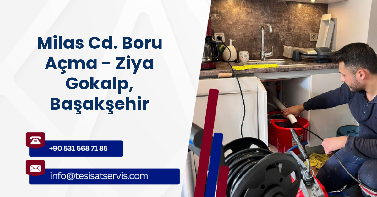 Milas Cd. Boru Açma - Ziya Gokalp, Başakşehir