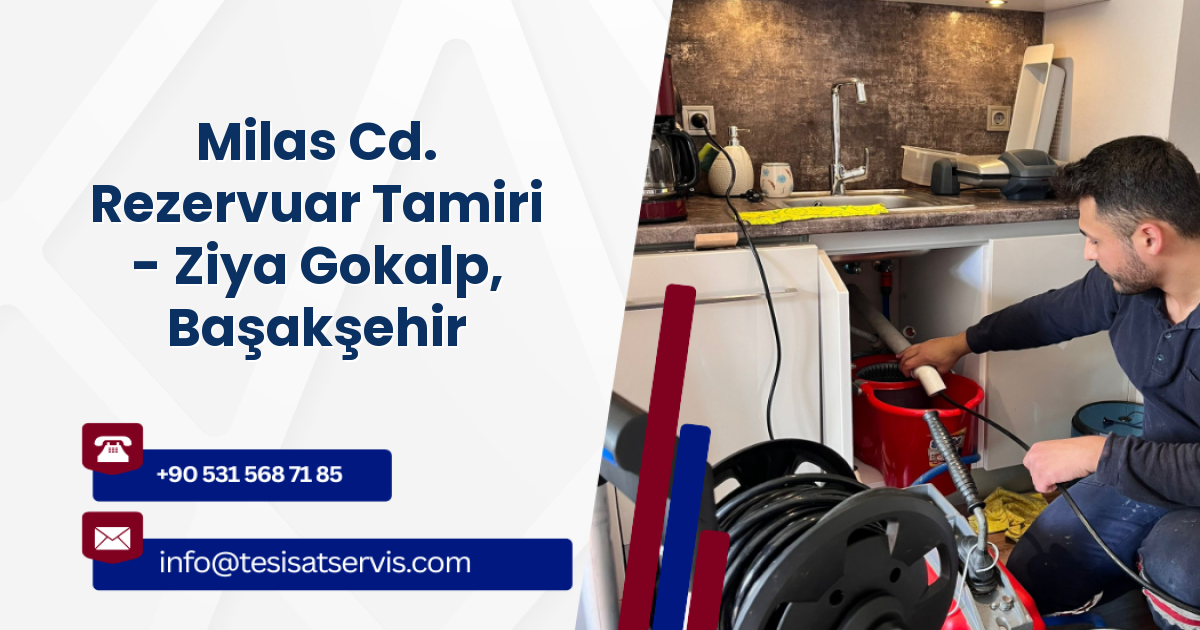 Milas Cd. Rezervuar Tamiri - Ziya Gokalp, Başakşehir