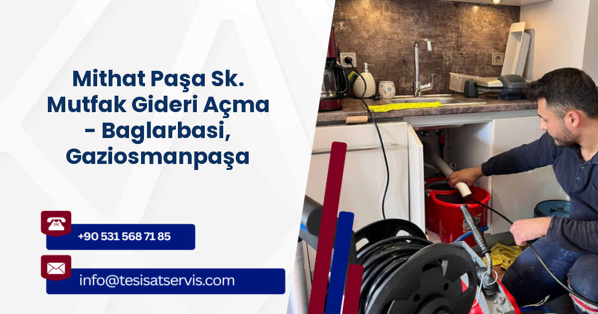 Mithat Paşa Sk. Mutfak Gideri Açma - Baglarbasi, Gaziosmanpaşa