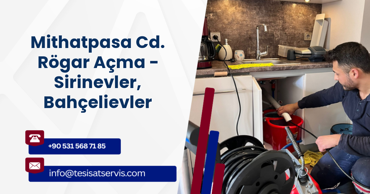 Mithatpasa Cd. Rögar Açma - Sirinevler, Bahçelievler