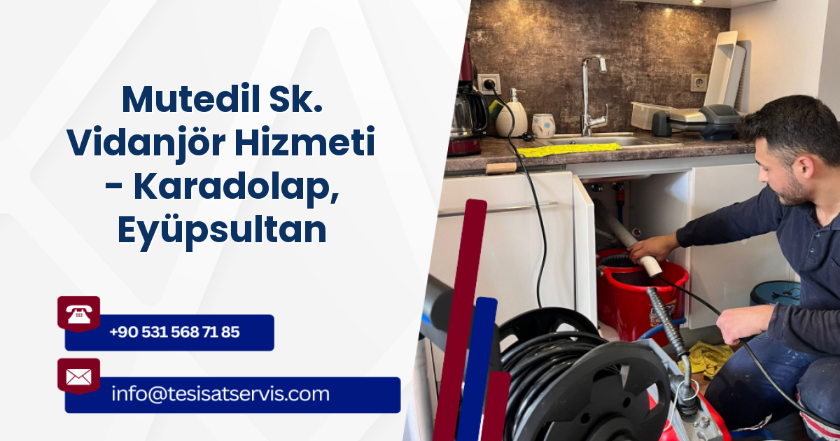 Mutedil Sk. Vidanjör Hizmeti - Karadolap, Eyüpsultan