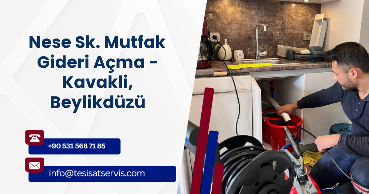 Nese Sk. Mutfak Gideri Açma - Kavakli, Beylikdüzü