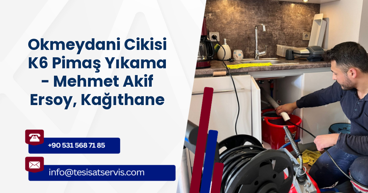 Okmeydani Cikisi K6 Pimaş Yıkama - Mehmet Akif Ersoy, Kağıthane