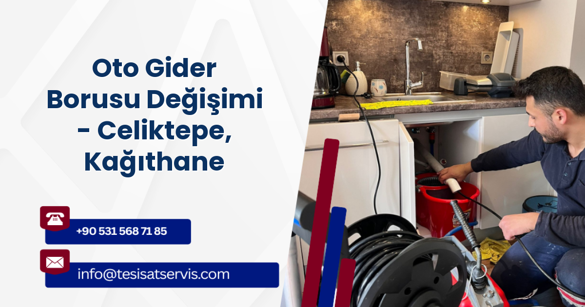 Oto Gider Borusu Değişimi - Celiktepe, Kağıthane