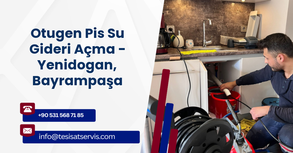Otugen Pis Su Gideri Açma - Yenidogan, Bayrampaşa