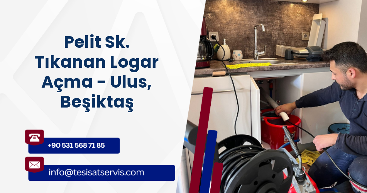 Pelit Sk. Tıkanan Logar Açma - Ulus, Beşiktaş