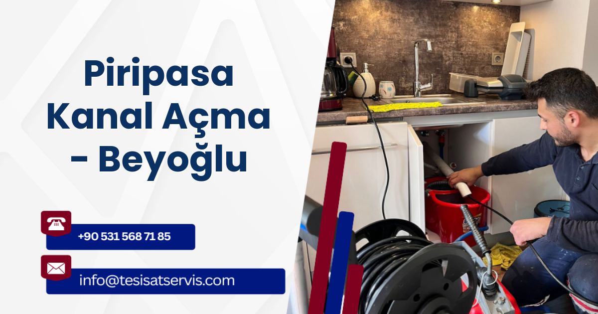 Piripasa Kanal Açma - Beyoğlu