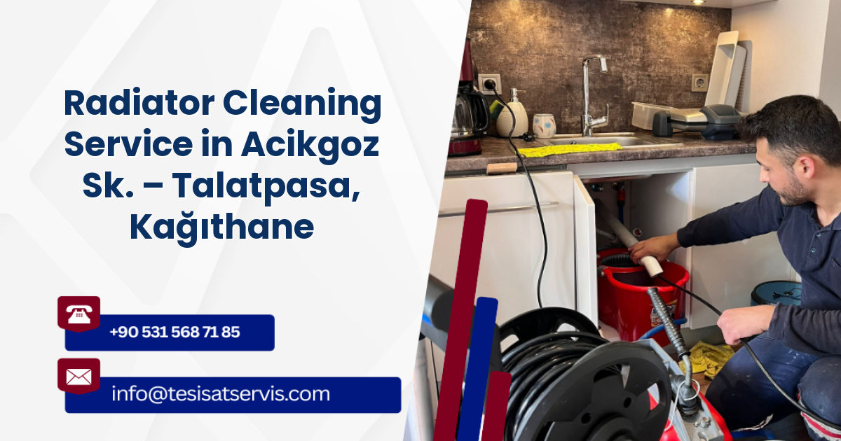 Radiator Cleaning Service in Acikgoz Sk. – Talatpasa, Kağıthane