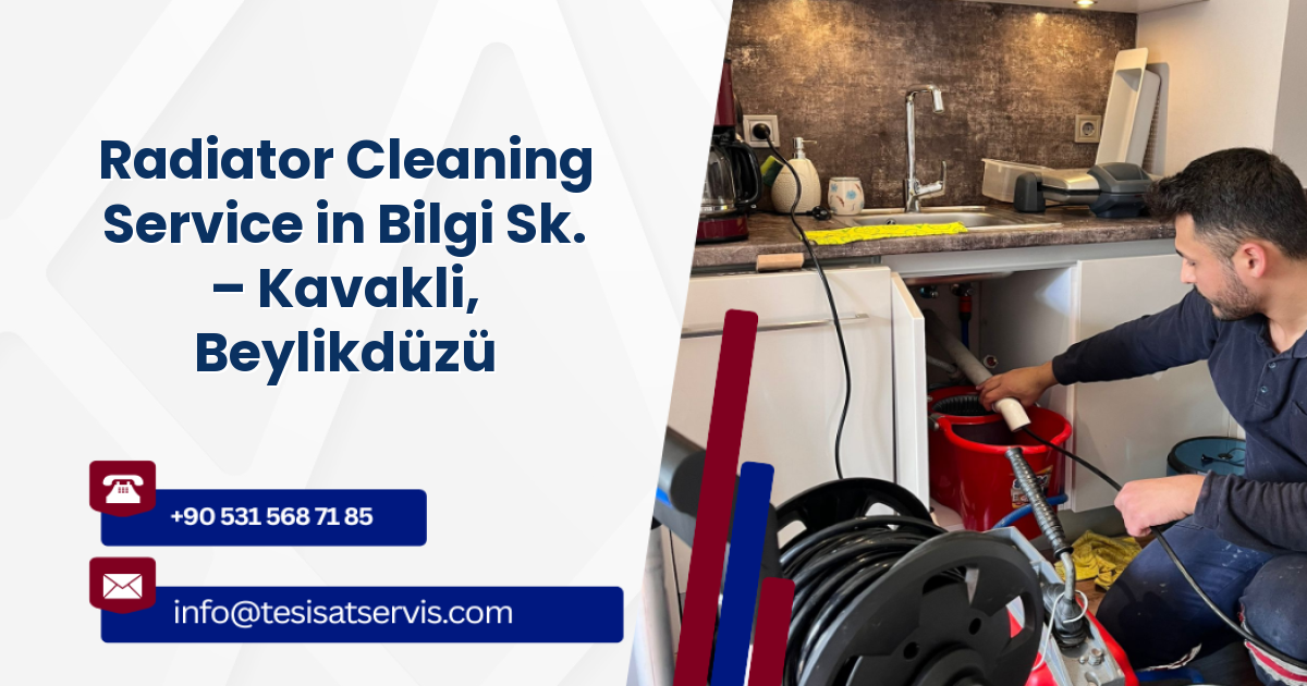 Radiator Cleaning Service in Bilgi Sk. – Kavakli, Beylikdüzü