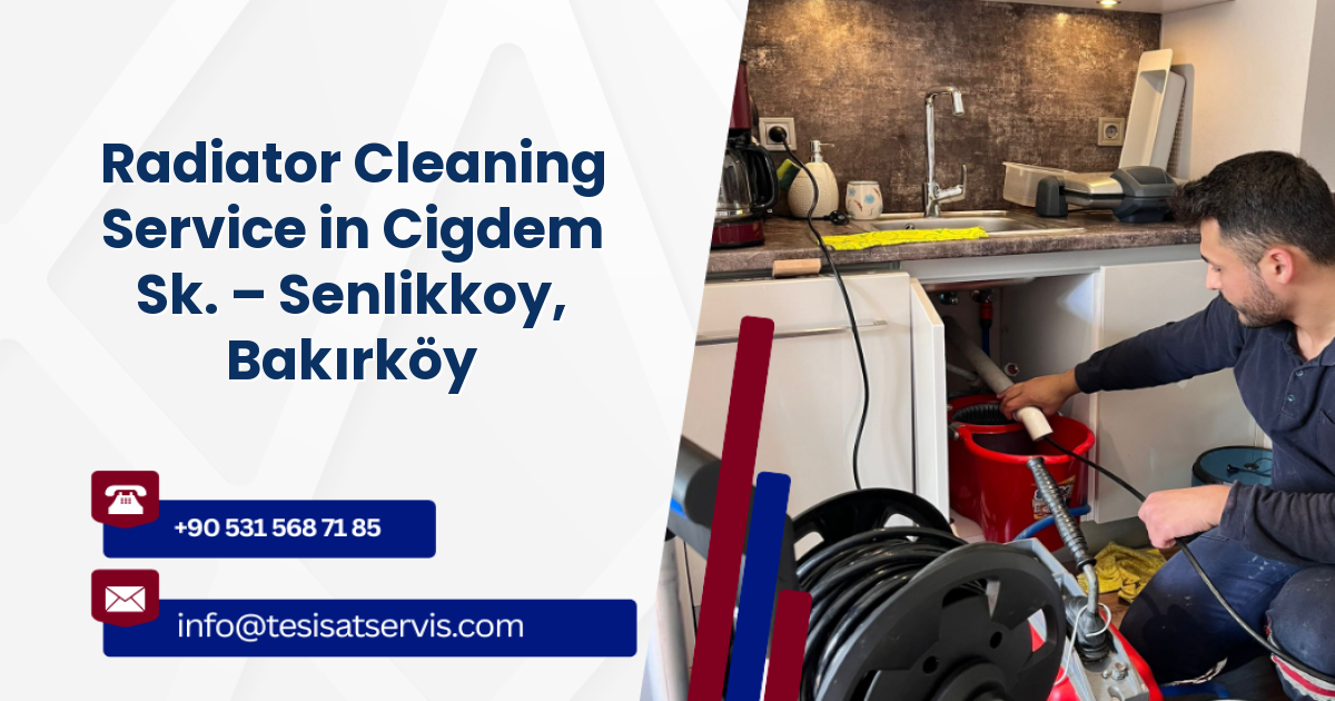 Radiator Cleaning Service in Cigdem Sk. – Senlikkoy, Bakırköy