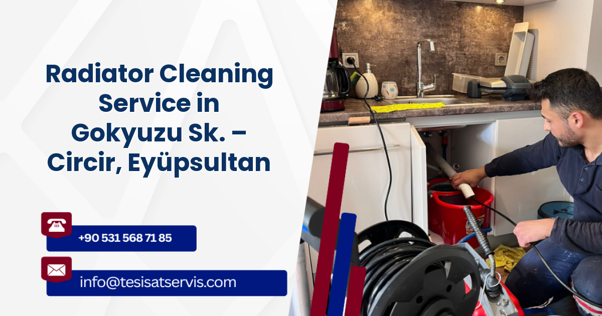 Radiator Cleaning Service in Gokyuzu Sk. – Circir, Eyüpsultan