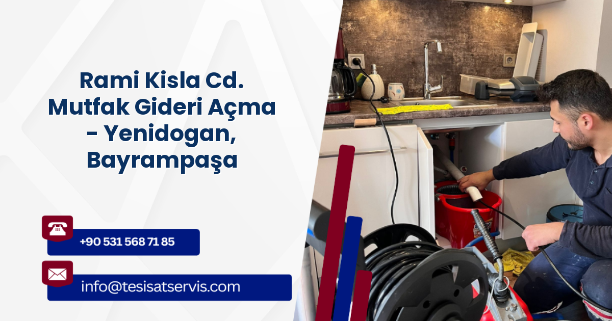Rami Kisla Cd. Mutfak Gideri Açma - Yenidogan, Bayrampaşa