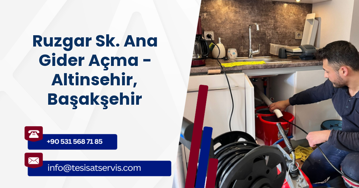Ruzgar Sk. Ana Gider Açma - Altinsehir, Başakşehir