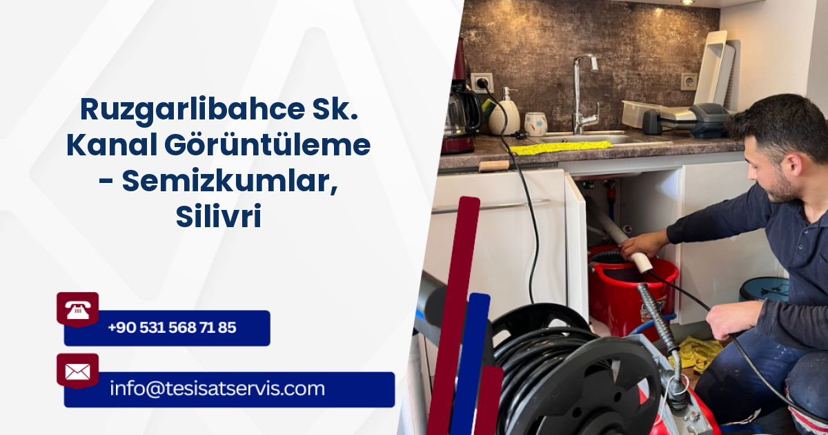 Ruzgarlibahce Sk. Kanal Görüntüleme - Semizkumlar, Silivri