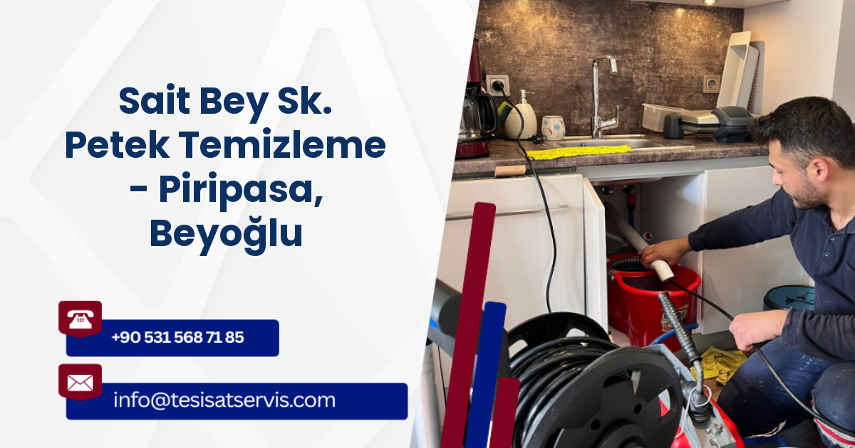 Sait Bey Sk. Petek Temizleme - Piripasa, Beyoğlu