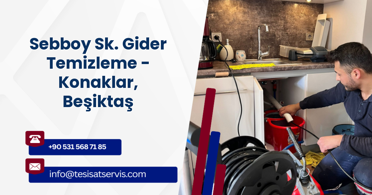 Sebboy Sk. Gider Temizleme - Konaklar, Beşiktaş