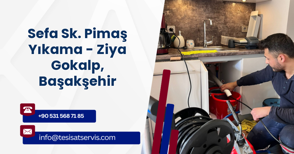 Sefa Sk. Pimaş Yıkama - Ziya Gokalp, Başakşehir