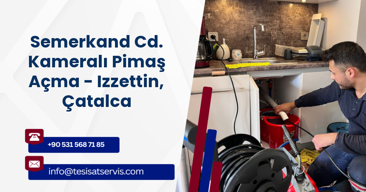 Semerkand Cd. Kameralı Pimaş Açma - Izzettin, Çatalca
