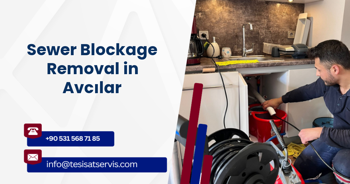 Sewer Blockage Removal in Avcılar