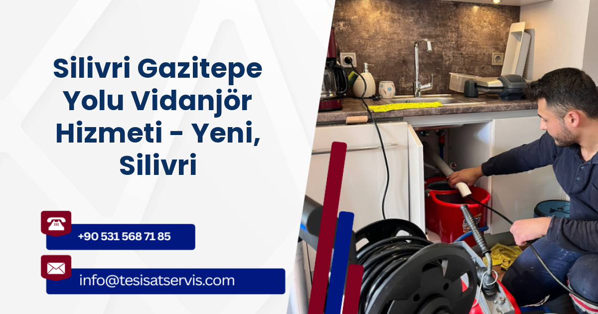 Silivri Gazitepe Yolu Vidanjör Hizmeti - Yeni, Silivri