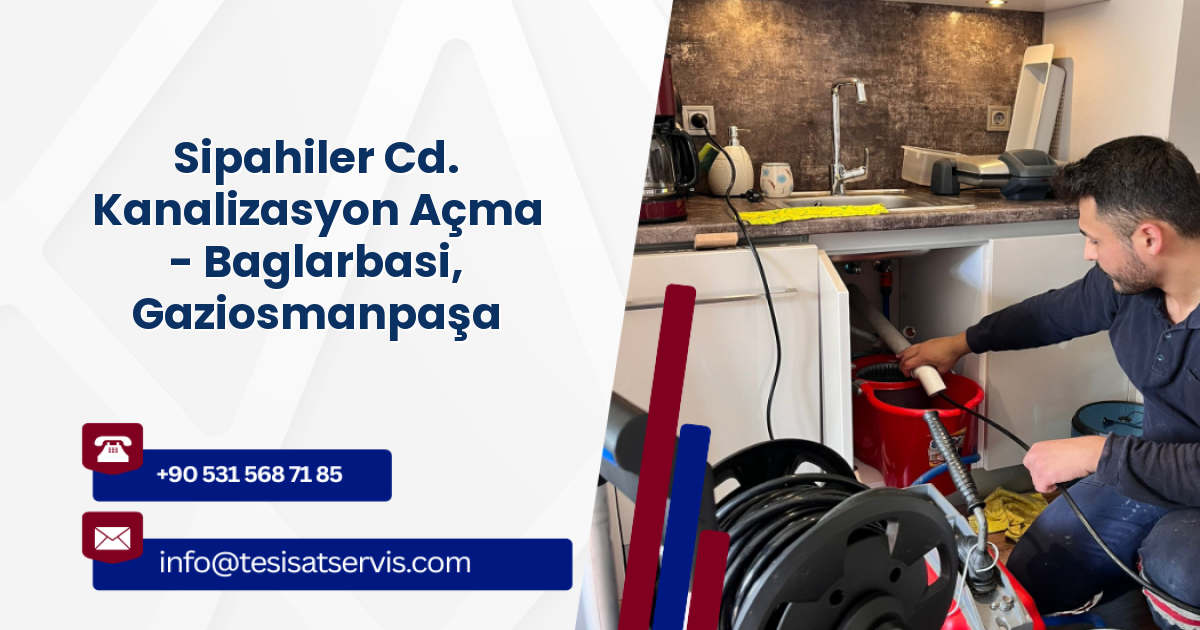 Sipahiler Cd. Kanalizasyon Açma - Baglarbasi, Gaziosmanpaşa