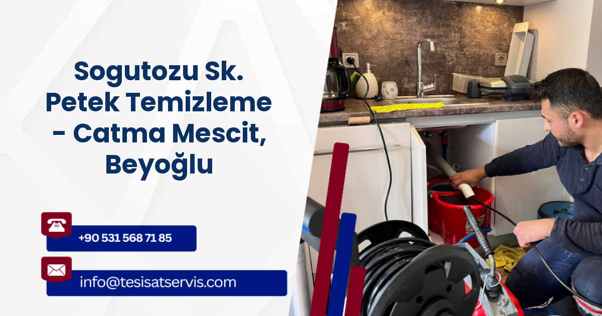 Sogutozu Sk. Petek Temizleme - Catma Mescit, Beyoğlu