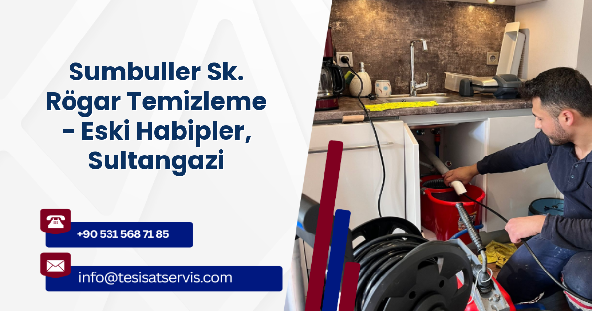 Sumbuller Sk. Rögar Temizleme - Eski Habipler, Sultangazi