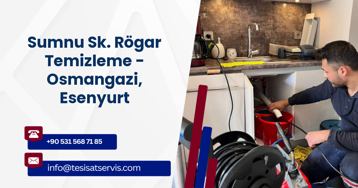Sumnu Sk. Rögar Temizleme - Osmangazi, Esenyurt