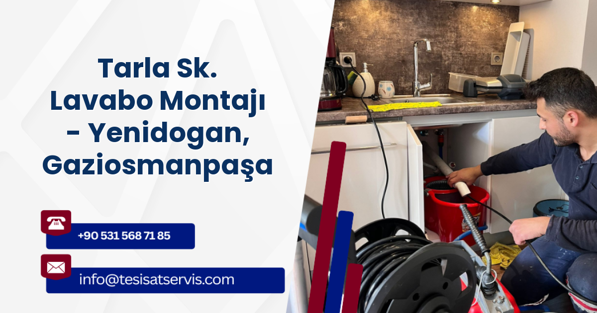 Tarla Sk. Lavabo Montajı - Yenidogan, Gaziosmanpaşa
