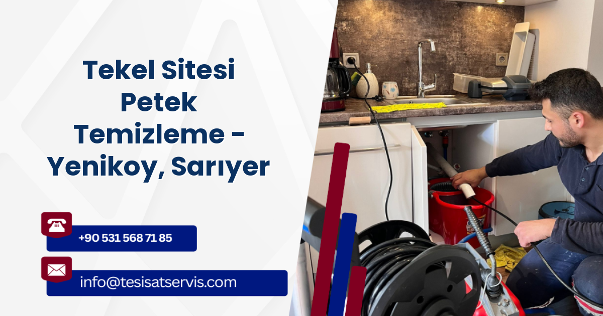 Tekel Sitesi Petek Temizleme - Yenikoy, Sarıyer