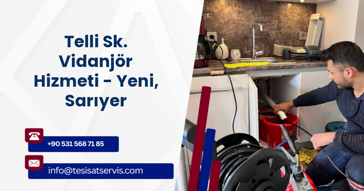Telli Sk. Vidanjör Hizmeti - Yeni, Sarıyer