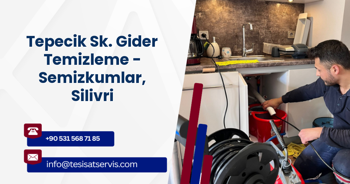 Tepecik Sk. Gider Temizleme - Semizkumlar, Silivri