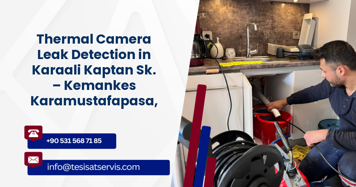 Thermal Camera Leak Detection in Karaali Kaptan Sk. – Kemankes Karamustafapasa, Beyoğlu