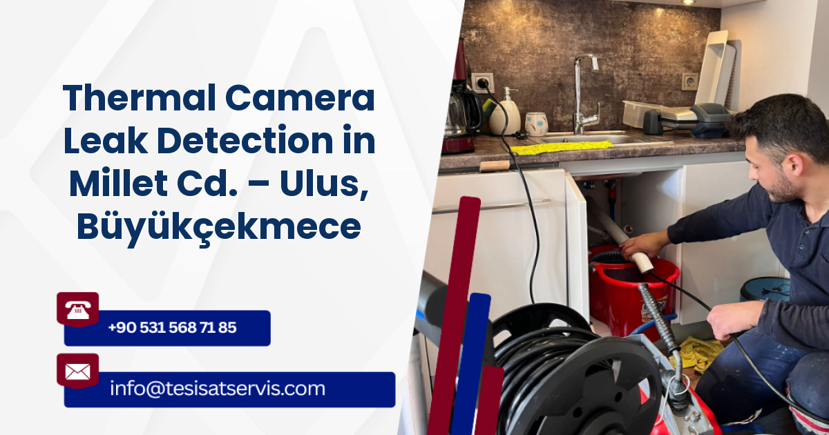 Thermal Camera Leak Detection in Millet Cd. – Ulus, Büyükçekmece